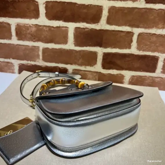 Hyper Peter Small Bamboo bag Gucci top with handle 0515